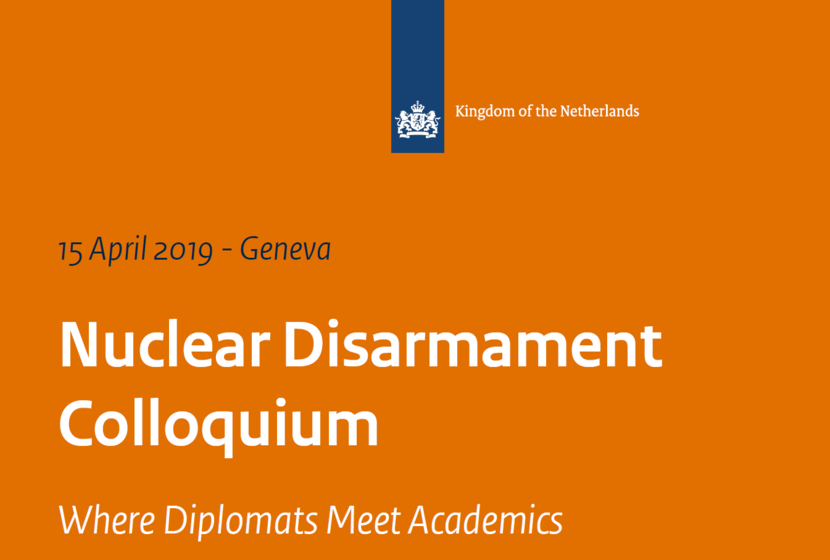 Nuclear Disarmament Colloquium