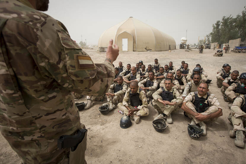 Trainingen in Irak (2015)