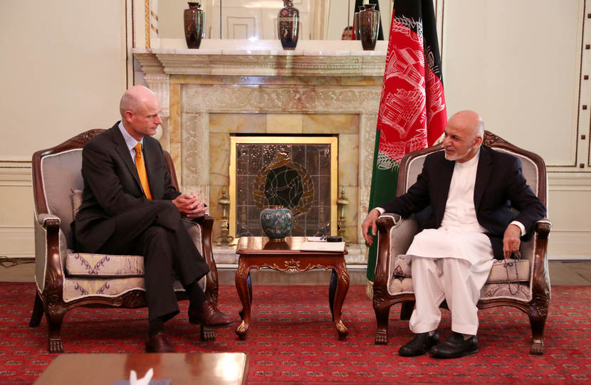 In gesprek met president Ghani
