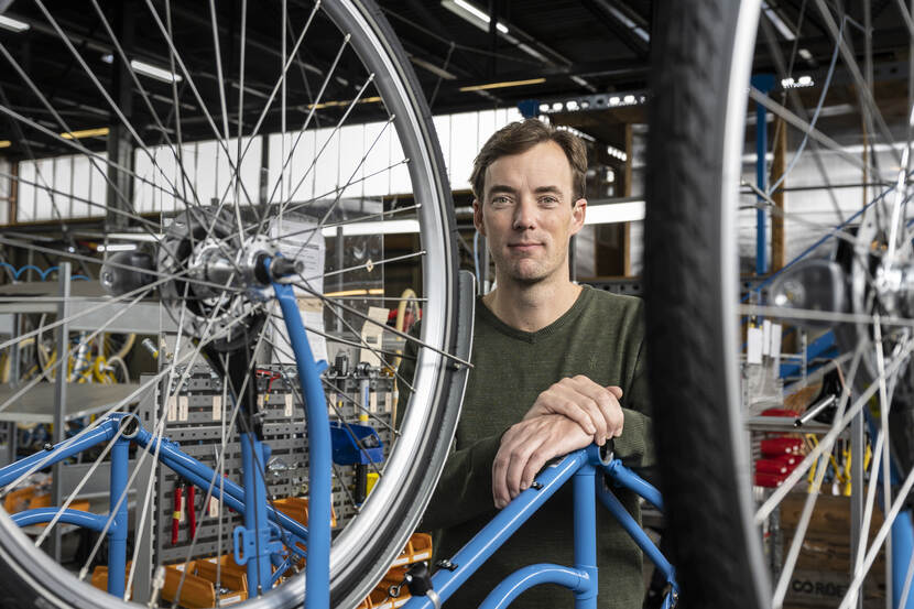 Tiemen ter Hoeven is oprichter en CEO van Roetz Bikes