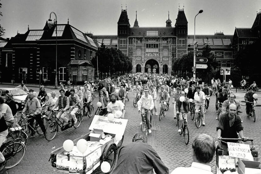 Museumplein Amsterdam jaren 70