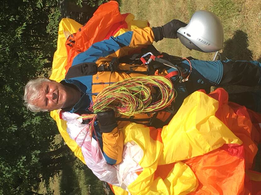 Mark de Lange paragliden