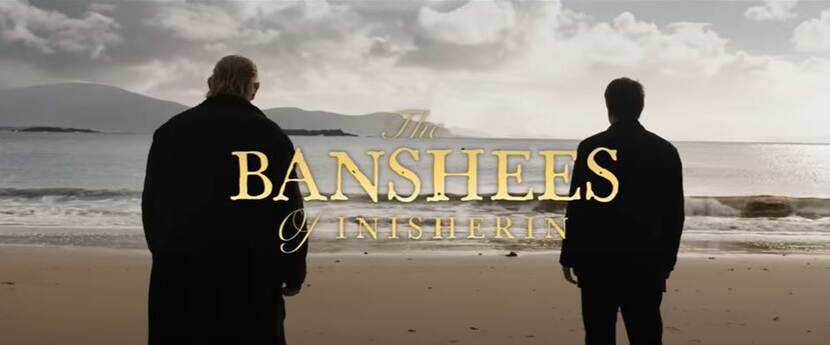 Screenshot van de trailer - The Banshees of Inisherin