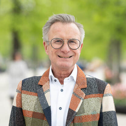 Portretfoto van Pieter van de Sande