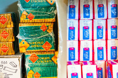 Pakken met crackers