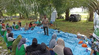 Good agricultural practices training to SHFs in Aceh. Indonesia