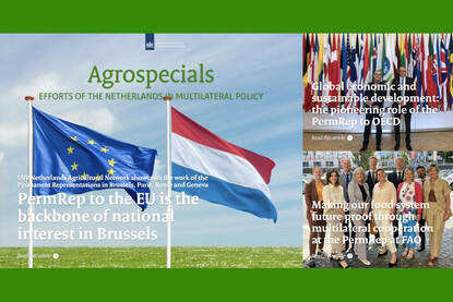 Agrospecial 10 Efforts of the Netherlands in multilateral policy
