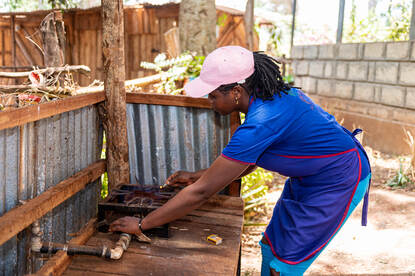 From waste to fuel: the farm’s bio-digester