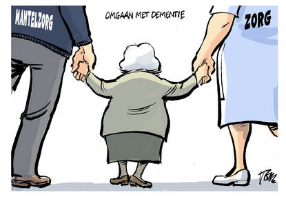 Cartoon over omgaan met dementie